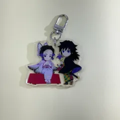 鬼滅の刃 胡蝶 しのぶ 冨岡 義勇 アクリルキーホルダー