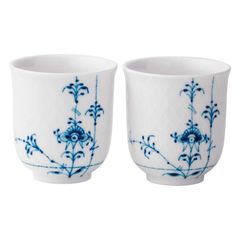 未使用】Royal Copenhagen ブルーパルメッテ ペアティーセット - メルカリ
