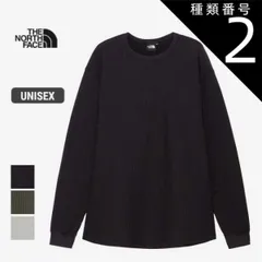 種類2：K/M 長袖 ザ・ノース・フェイス tシャツ ロンt  ユニセックス THE NORTH FACE NT62436 LS WARM WAFFLE CRW ロングスリーブウォームワッフルクルー  スウェット トレーナー ワッフル生地  ノースフェイス (
