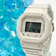 【中古】カシオBaby-G スヌーピー 70周年 BGD-501 PEANUTS 時計 白 ピーナッツ レディース デジタル 20気圧防水 限定モデル ホワイト コラボ