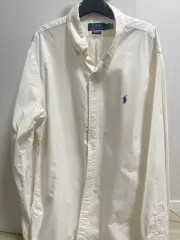 ポロラルフローレン 白 シャツ