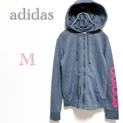 アディダス　adidas【M】ロゴパーカー　フード　パフォーマンスろご