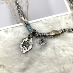 SILVER モテイーグル シルバーネックレス ナバホ族 エスニック ペンダント