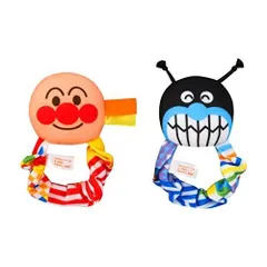 [バンダイ(BANDAI)] ベビラボ アンパンマン ~脳を育む~おててに! あんよに! 3wayはじめてラトル