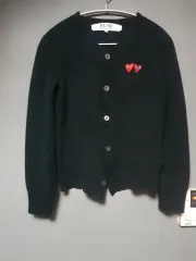 コム・デ・ギャルソン PLAY ブラック カーディガン