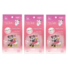 MANDOM(マンダム) ハッピーデオ ボディシート うるサラ 花せっけん [ 汗ケア ニオイケア ] レディース 汗拭きシート 36枚×3個