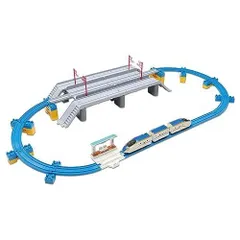 タカラトミー プラレール W7系北陸新幹線かがやき 鉄道道路併用橋セット 電車 列車 おもちゃ 3歳以上