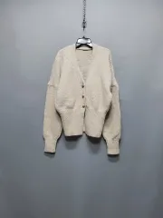 ルーズフィット ニット カーディガン (新品)