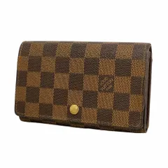 ルイ・ヴィトン(Louis Vuitton) ルイ・ヴィトン 財布 ダミエ ポルトモネビエトレゾール N61730 エベヌレディース