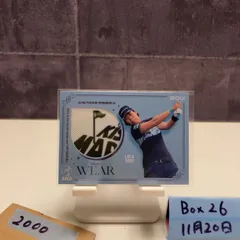 2025 EPOCH JLPGA Top Players 穴井詩 Lala Anai 100/100 女子プロゴルフ Wear パッチ Memorabilia ラストナンバー カード