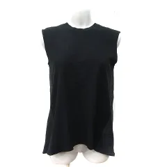 グレースコンチネンタル GRACE CONTINENTAL チュニック ノースリーブ 切替 36 S 黒 ブラック /YI