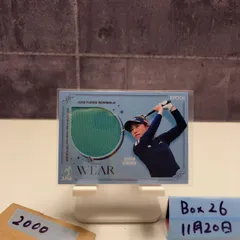 2025 EPOCH JLPGA Top Players 木村彩子 Ayako Kimura 086/100 女子プロゴルフ Wear ジャージ Memorabilia カード