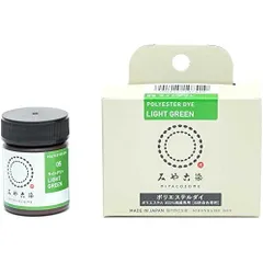 桂屋ファイングッズ みや古染 ECO染料 ポリエステルダイ ポリエステル100%繊維専用 Col.09 ライトグリン