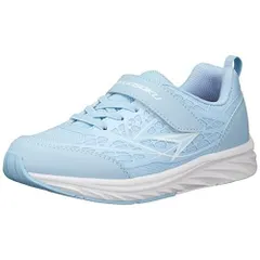 [シュンソク] スニーカー キッズ 男の子 女の子 子供靴 防水 幅広 19~25cm 3E SJJ 8920 サックス 22.5 cm