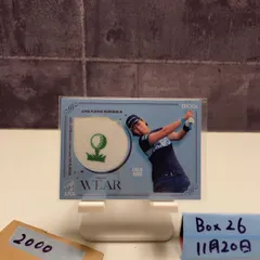 2025 EPOCH JLPGA Top Players 穴井詩 Lala Anai 099/100 女子プロゴルフ Wear パッチ Memorabilia カード