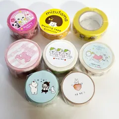 8キャラクタークラシックマスキングテープまとめブロガー日本ダイアリーデコオリジナルキャラクター包装