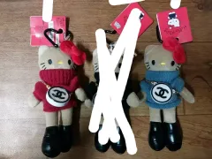 ハローキティ ぬいぐるみ キーホルダー 2点 まとめ売り