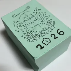 2026 チェ・ジニョン(JINYOUNG) 日めくり 毎日が祝日 デイリー カレンダー