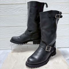 YOSUKE ヨースケ エンジニアブーツ 23.5cm  レザー ロングブーツ ブラック