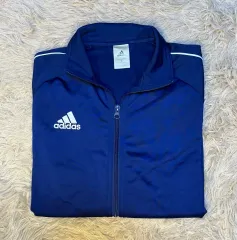 アディダス ネイビー トレーナー ジップアップ L