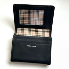✨新品✨極美品✨BURBERRY 名刺入れ カードケース ノバチェック レザー