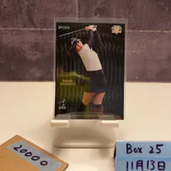 2025 EPOCH 吉本ひかる 5/5 JLPGA GEM-18 Top Players 女子プロゴルフ ラストナンバー Last Number カード