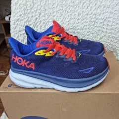 HOKA ONE ONE ホカオネオネ スニーカー ネイビー/レッド (230)