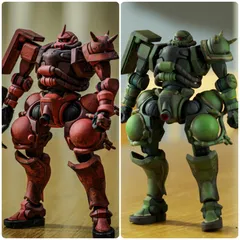 HG シャア専用ザク（GQ）MS-06 ZAKU（GQ）全塗装完成品　まとめ売り