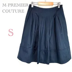エムプルミエクチュール♡M-PREMIER COUTURE【S】フレアスカート　清楚　きれいめ　タック　ひざ丈　ミニ