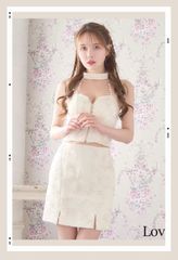 新品 半袖 キャバ ミニドレス タイト スリット コスプレ LoveRich