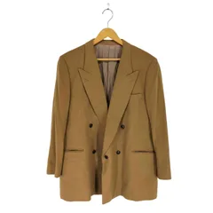 ユーズドフルギ USED古着 ERISTIC PURE CASHMERE 100％ ダブル テーラードジャケット メンズ  100-96-175