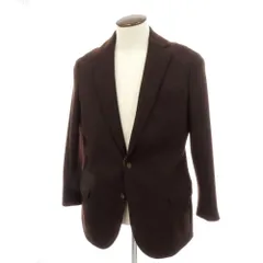 【中古】イレブンティ eleventy ウールナイロン テーラードジャケット ダークブラウン【サイズ52】【メンズ】