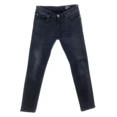【中古】ピーティートリノ デニム PT TORINO DENIM ストレッチコットンレーヨン ROCK デニムパンツ ブラック【サイズ33】【メンズ】