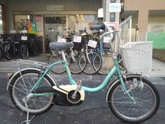 グリーンシティサイクル 前後バスケット付き - メルカリ
