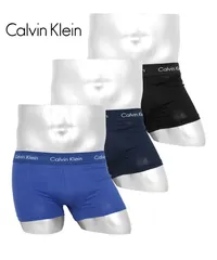 新品 未使用 並行輸入 Calvin Klein カルバンクライン 下着 【3枚セット】COTTON STRETCH メンズ ローライズ ボクサーパンツ nu2664 ブルーシャドウセット