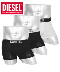 新品 未使用 並行輸入 DIESEL ディーゼル 下着 【3枚セット】UMBX-SHAWN メンズ ローライズボクサーパンツ sb5i-gafn Dモノトーンセット