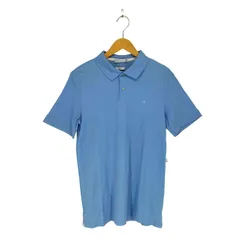 カルバンクライン CALVIN KLEIN Slim fit  刺繍ロゴ半袖ポロシャツ  メンズ import：S 
