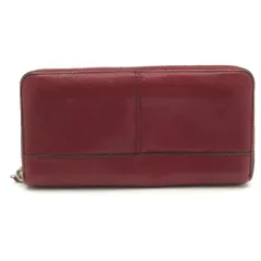 COACH(コーチ) 長財布 クリムゾン パーカー レザー アコーディオン ジップ アラウンド F51764 ボルドー レザー