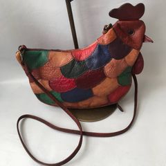超希少】イビサ ペッカリー 猫チャーム アクセサリーポーチ パッチ