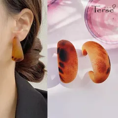 ピアス レディース フープピアス ビッグフープ マーブル マット 大きめ 存在感 おしゃれ 冬 春 トレンド バレンタイン プレゼント ギフト 入学式 卒業式 フォーマル 普段使い お出かけ パーティー 軽量 付け心地 個性的 べっ甲 大人可愛い 秋 春物