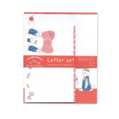 トコロコムギ x サンリオコラボ レターセットハローキティ M01-AHZ-412