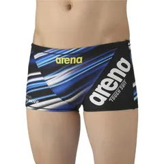 arena(アリーナ) トレーニングスパツツ 水泳水着M 非公認 (as5fwm17m-blbk)、ブルー/ブラック