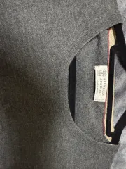 正規品 BRUNELLO CUCINELLI カシミア グレー ニット 58 s級
