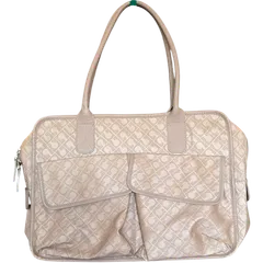   CHERARDINI トートバッグ    ゲラルディーニ  バッグ ベージュ レディース スクエア【ZK89】  