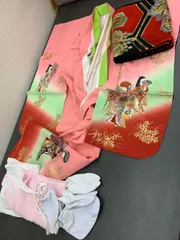 女児　祝着　着物　帯　肌着　足袋　セット