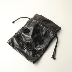 新品未使用 ハレ HARE リボンキンチャクミニBAG‖ブラック 鞄 かばん カバン 肩掛け ショルダー 【2400014782776】のサムネイル