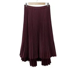 theory(セオリー) スカート サイズS レディース美品  - ボルドー プリーツ
