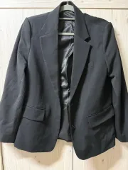 ブラック レディース スーツ ジャケット