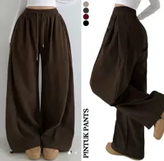 エイブリー ブラウン ワイド ジョガー トレーニング パンツ