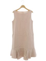 フォクシーニューヨーク Newport Dress 41977 ワンピース 40 ベージュ  